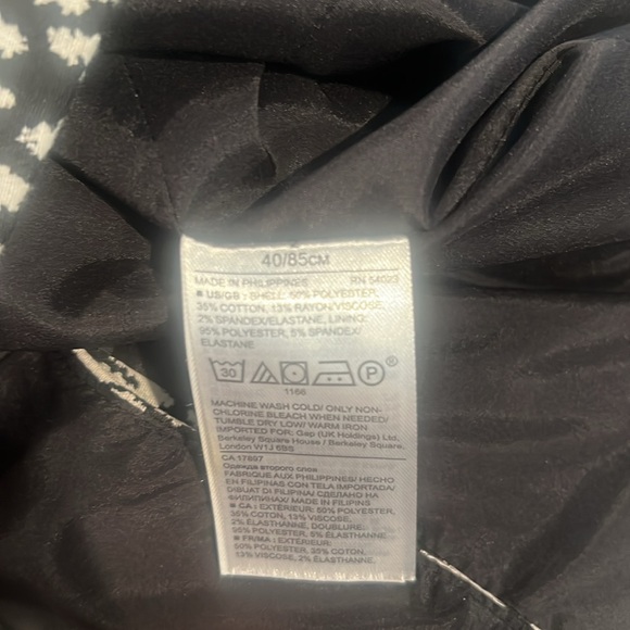 Banana Republic Single Button Animal Print Blazer - Picture 5 of 7